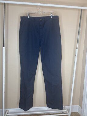CARHARTT B290 NVY Blue Blended Twill Workwear Work Chino Pants 38X36